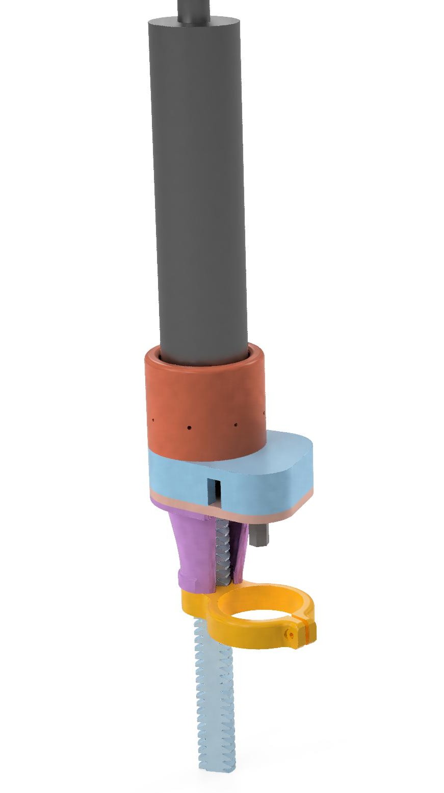 Drill-Powered Caulk Gun with Gear Reducer