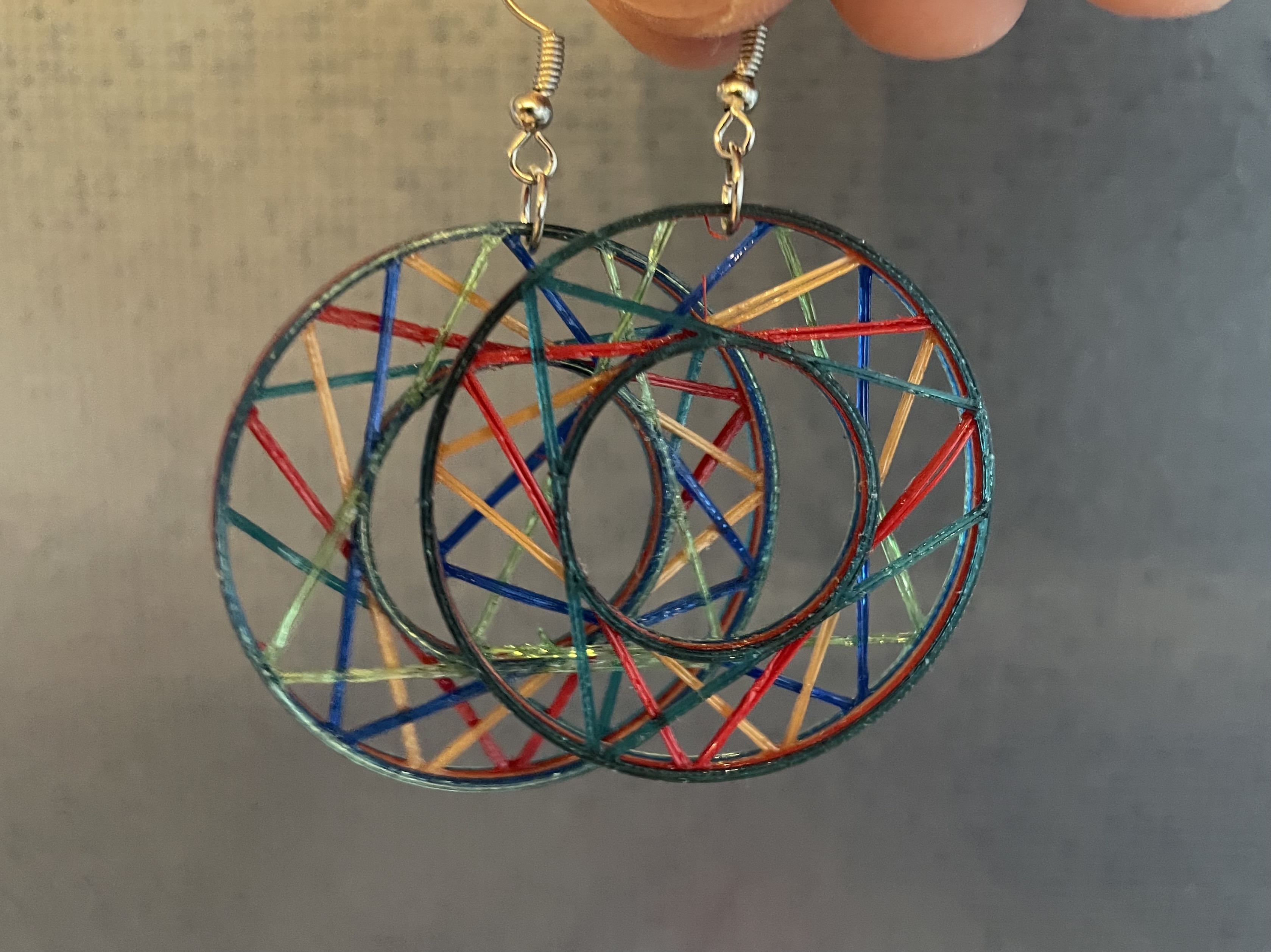 přemostěné náušnice / bridged earrings