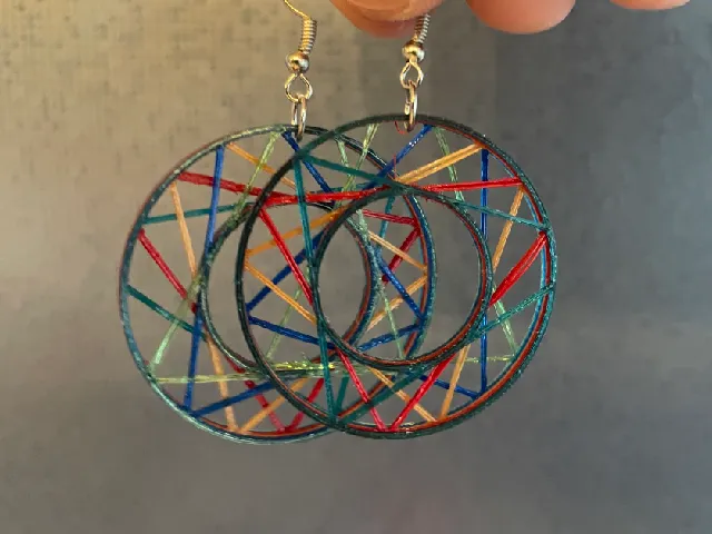 přemostěné náušnice / bridged earrings