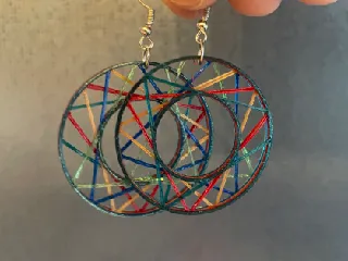 přemostěné náušnice / bridged earrings