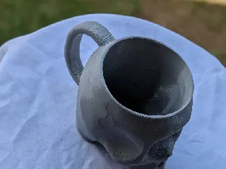 Skull mug by Alarcon Prints | Download free STL model | Printables.com