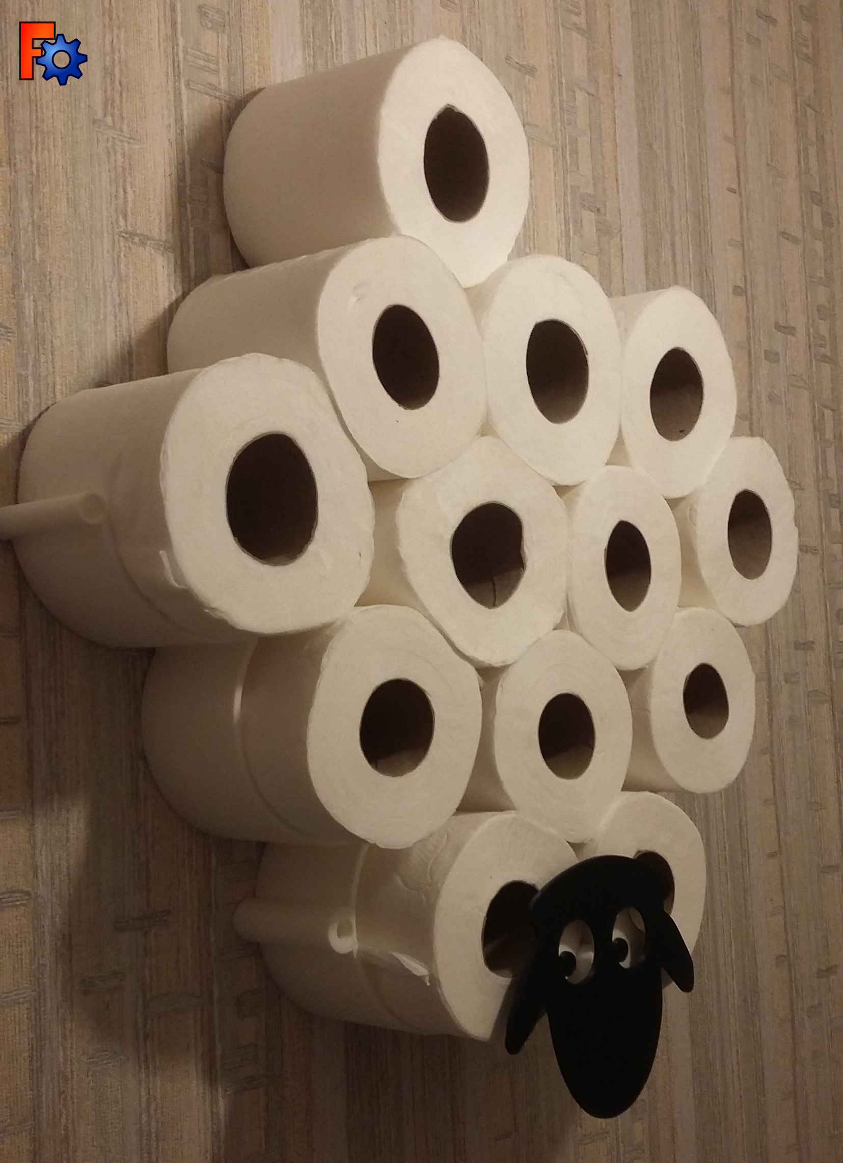Toilet Paper Holder Sheep
