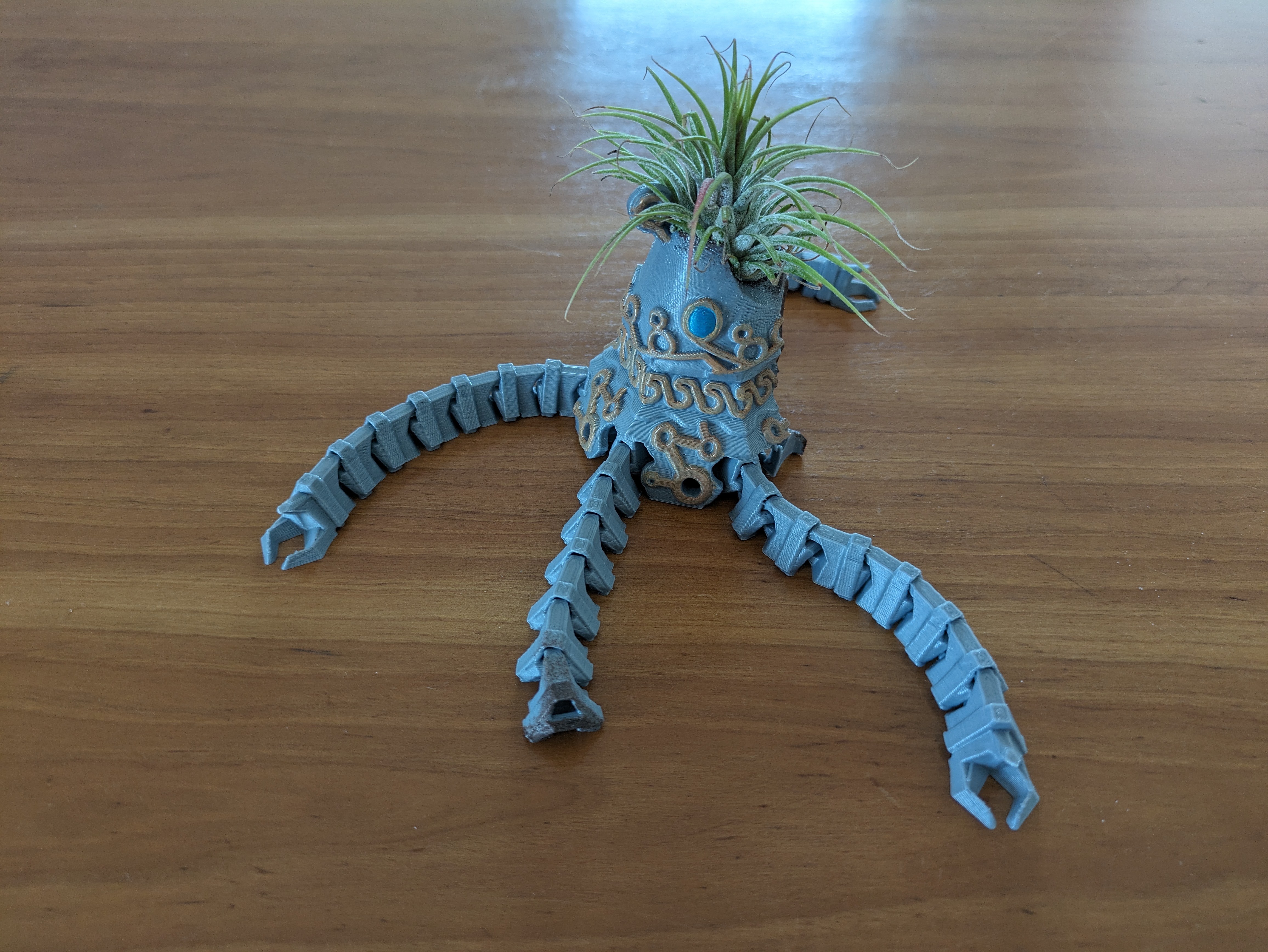Tillandsia Pod - Decayed Ancient Guardian Zelda BOTW 3D model thumbnail