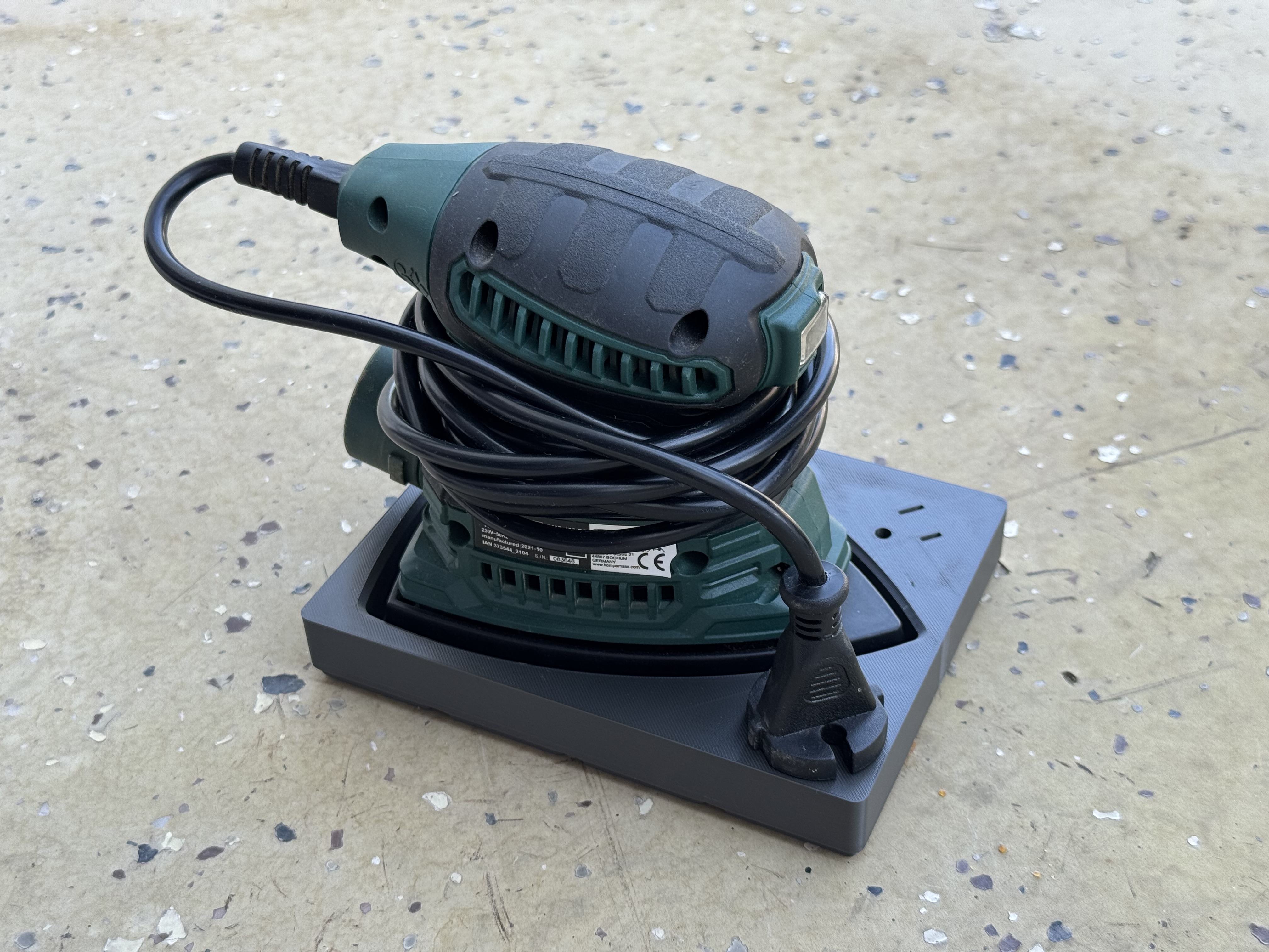 Gridfinity tray for delta sander 5x3 / 4x3