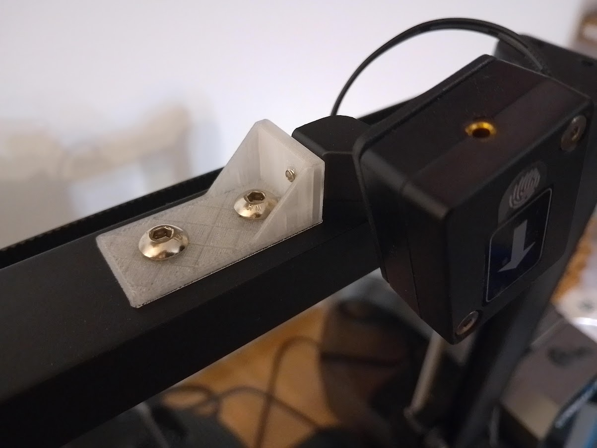 Creality Ender-3 V3 KE filament spool and runout sensor replacement holder