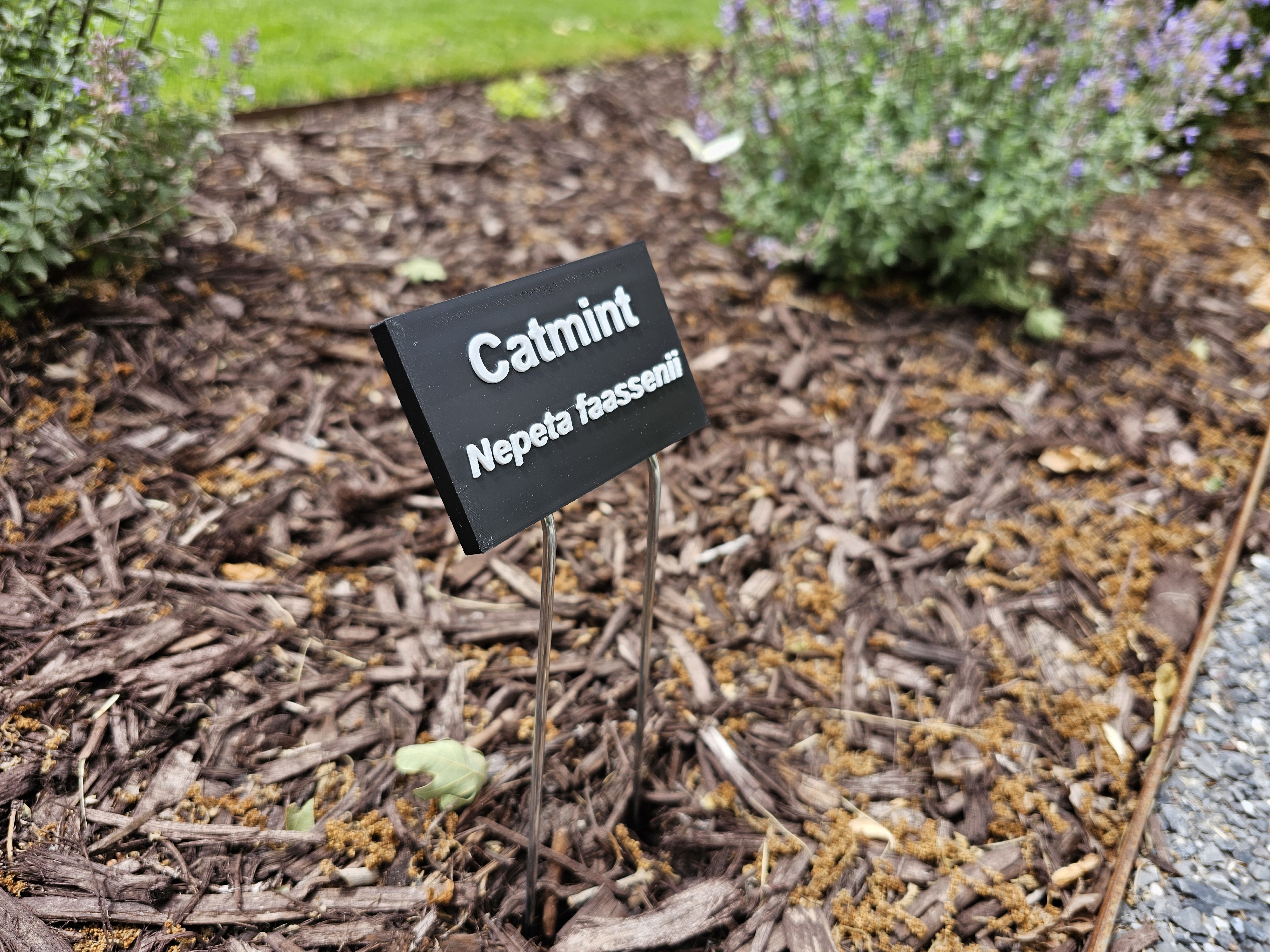 Botanical Plant and Garden Sign