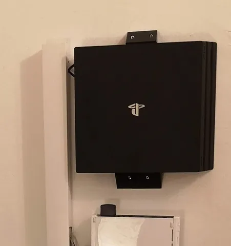 PS4 Pro wall mount {EASY PRINT}