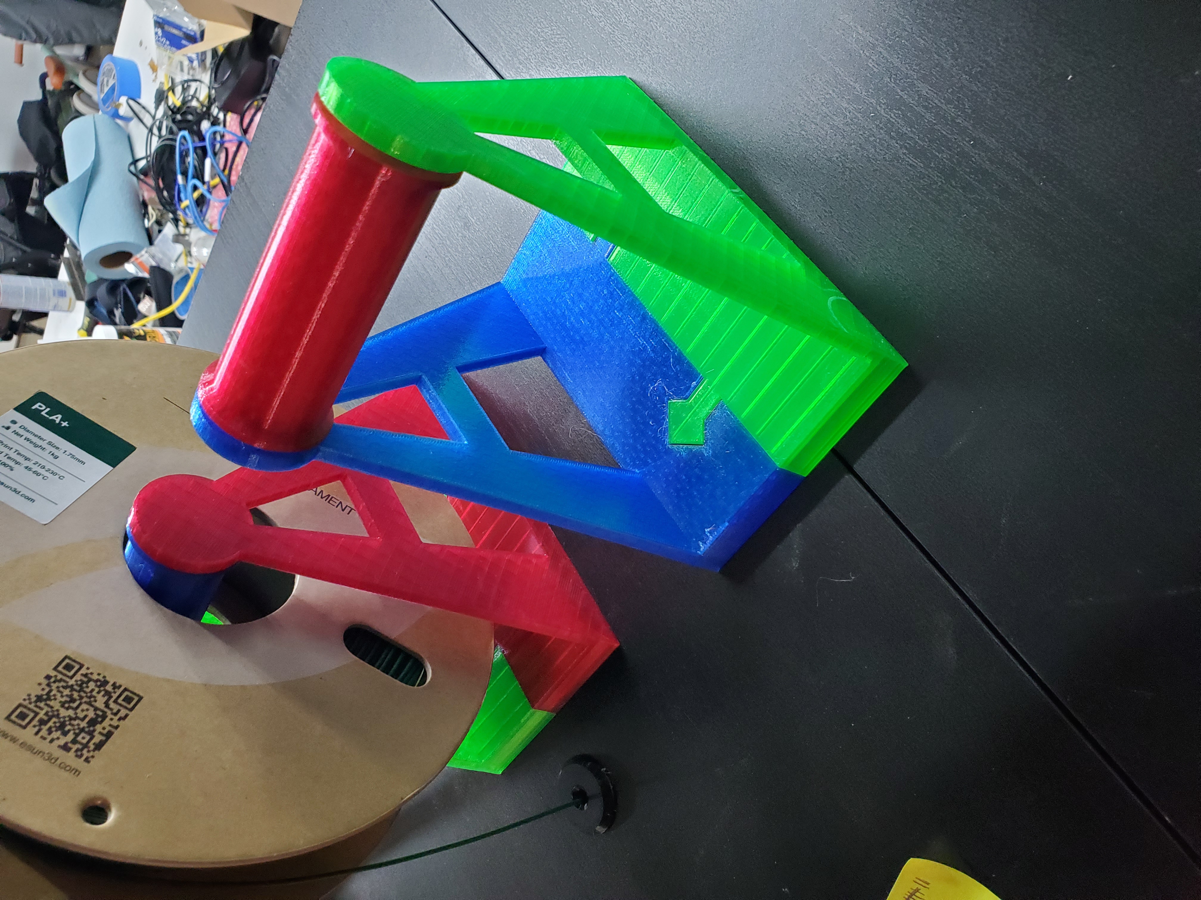 Simple Ball Bearing Filament Holder