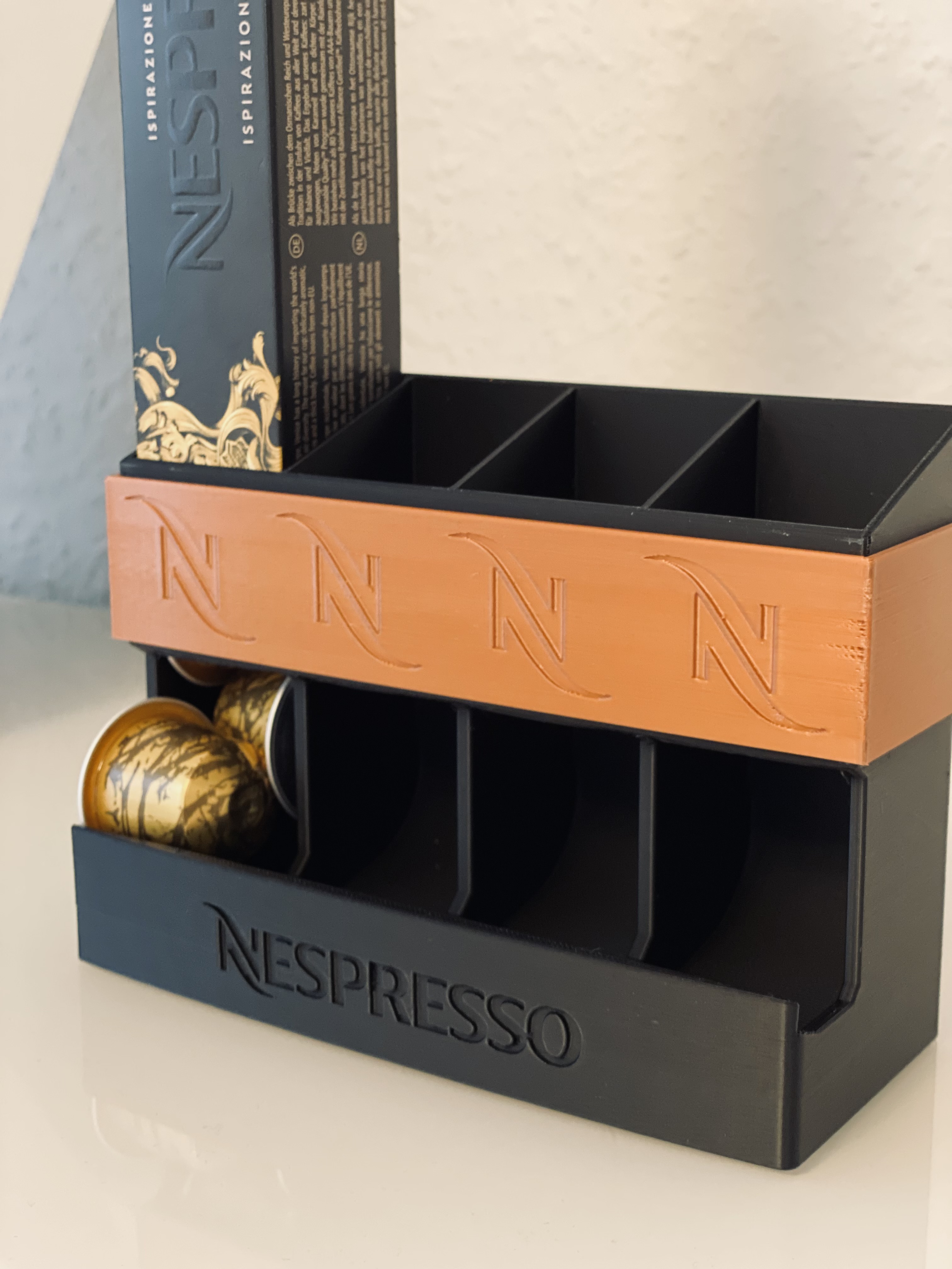 Nespresso capsule dispenser by AdRilUtiOn Download free STL model