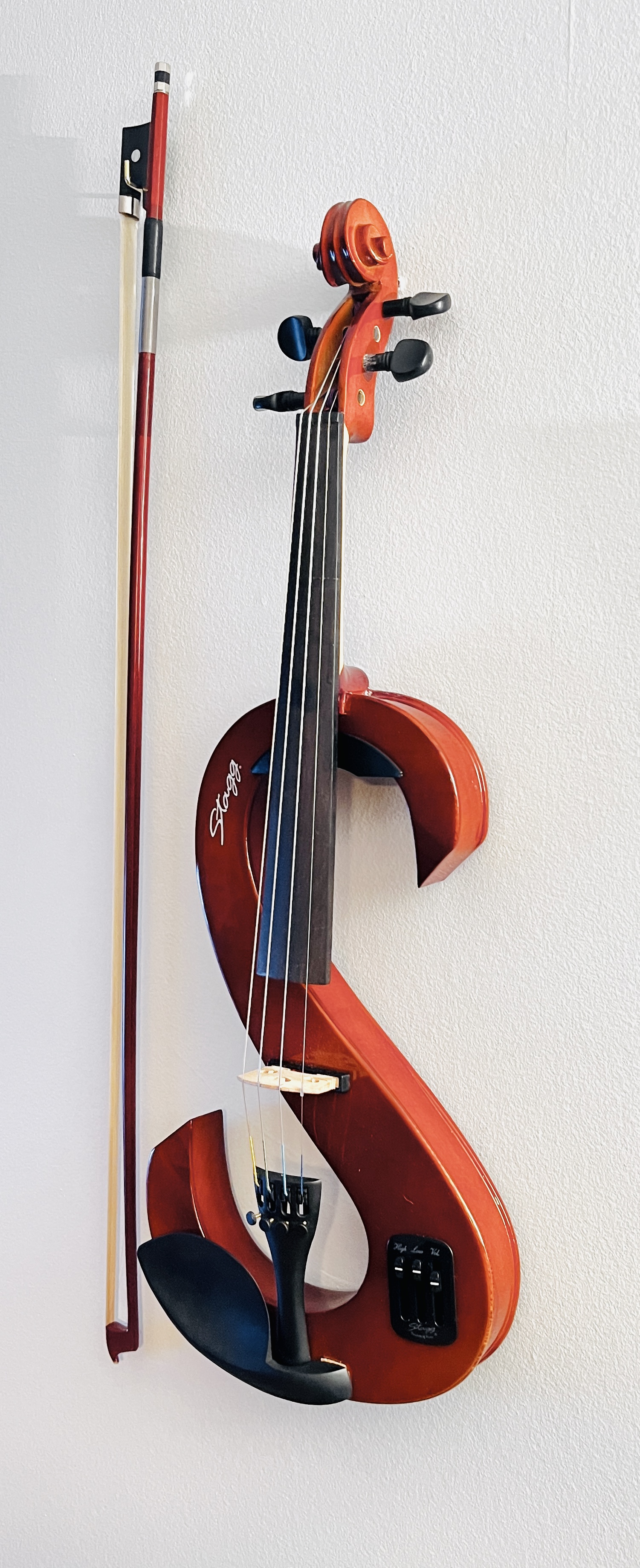 Violin wall mount - Stagg El-Violin by jcsh | Download free STL model ...