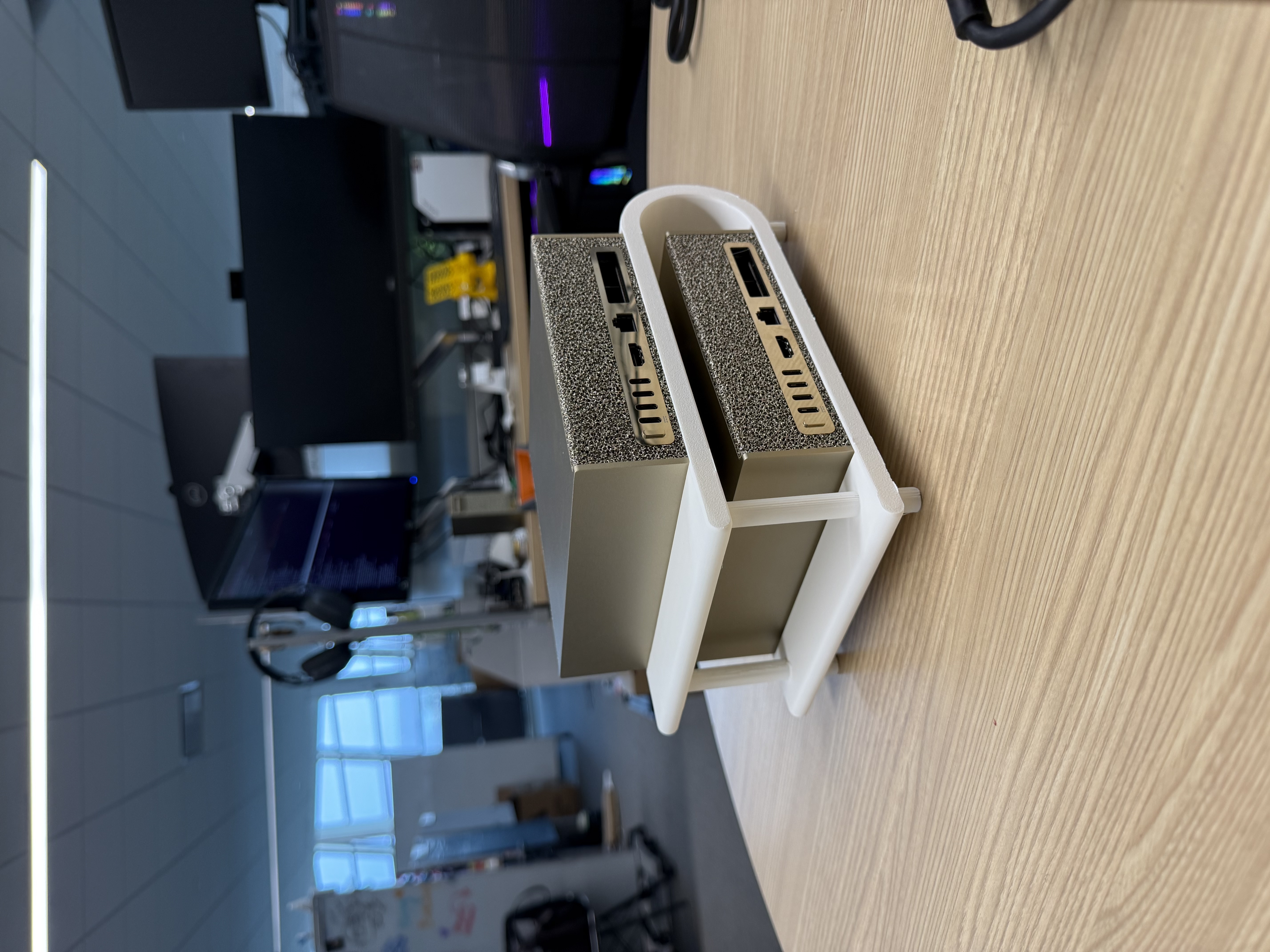Nvidia DGX Spark On Desk Stack Stand