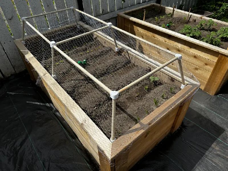 Garden Box Bird Netting Frame by calipsoii | Download free STL model ...