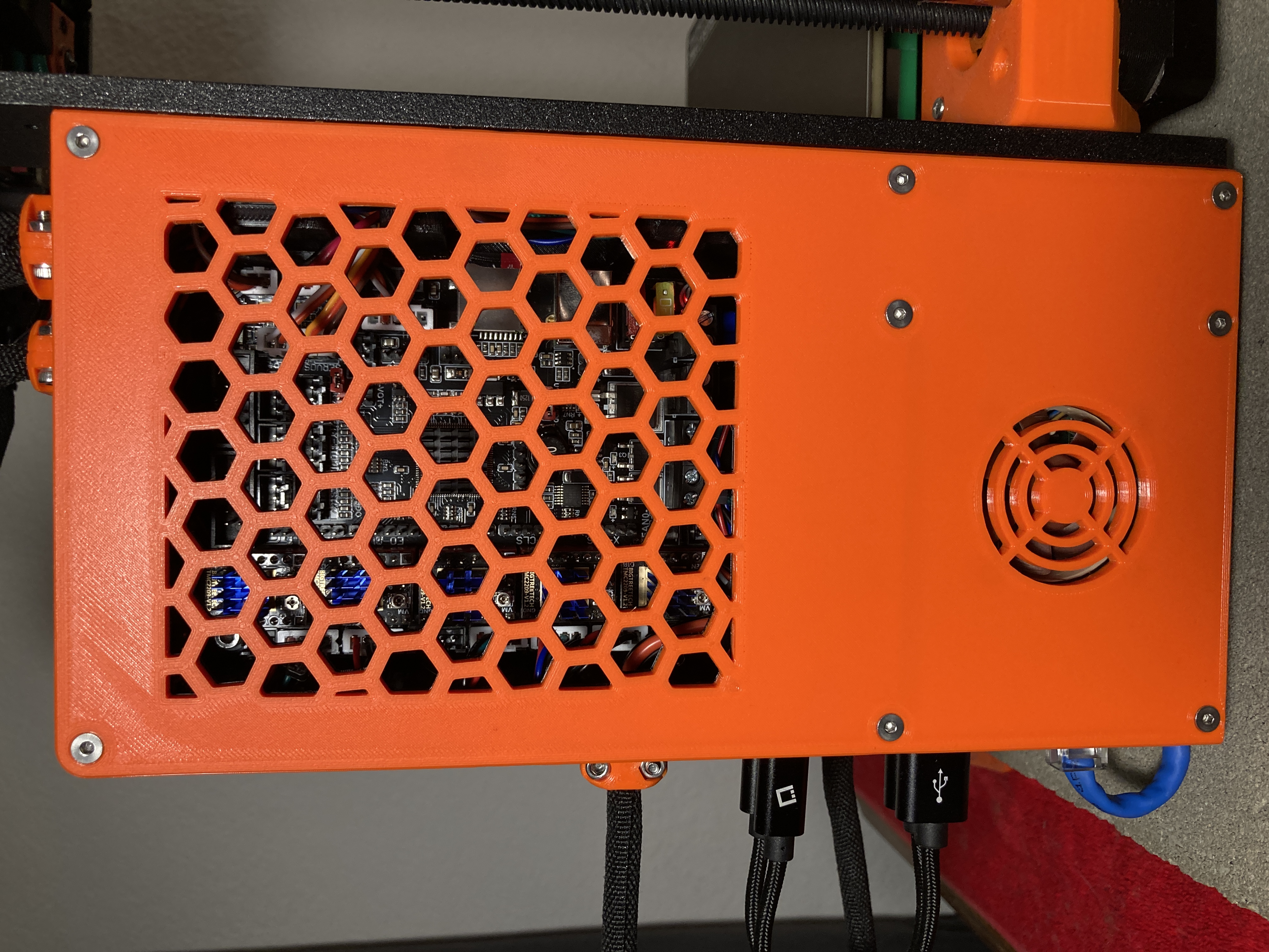 Modular MK3S Electronics Enclosure for SKR+Pi