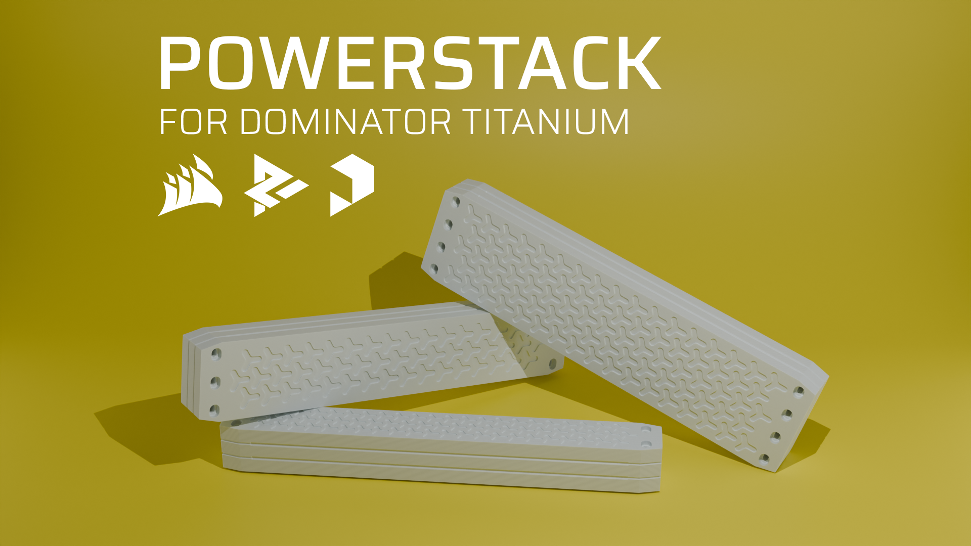 PowerStack - Corsair Dominator Titanium Ram Top Bars