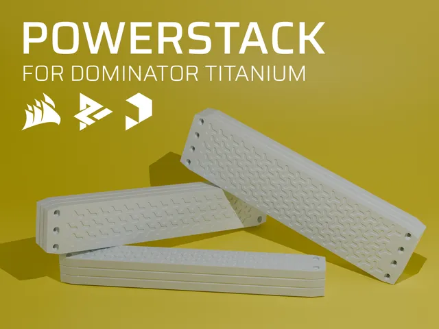 PowerStack - Corsair Dominator Titanium Ram Top Bars