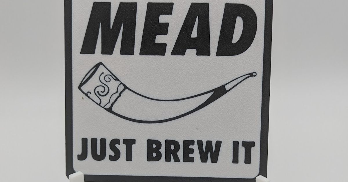 Mead - Just Brew It Coaster von Design•Slice•Print Studio | Kostenloses ...
