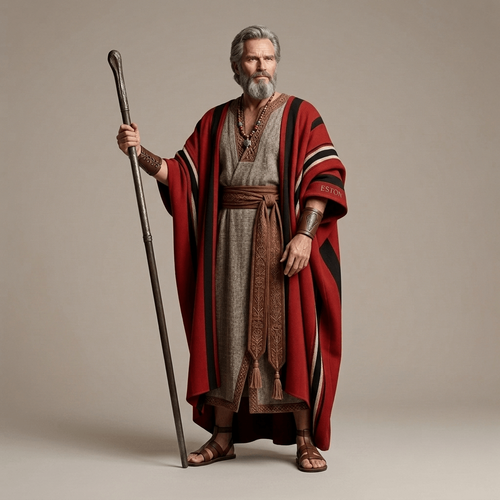 The Ten Commandments - Charlton Heston as Moses - 1956