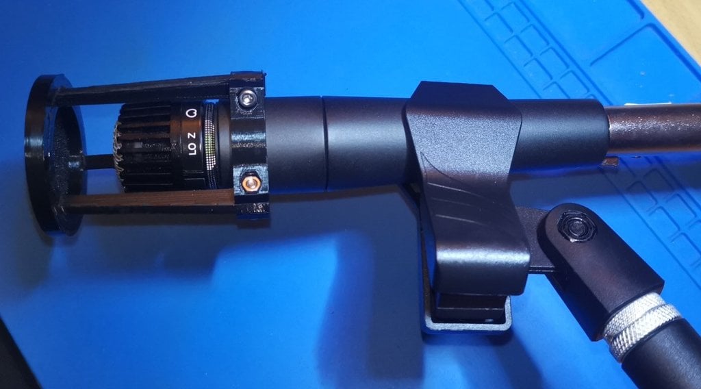 SHURE SM57 pop filter by wileu Download free STL model