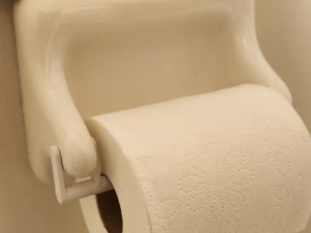 Toilet Paper Holder Adapter for Large Rolls