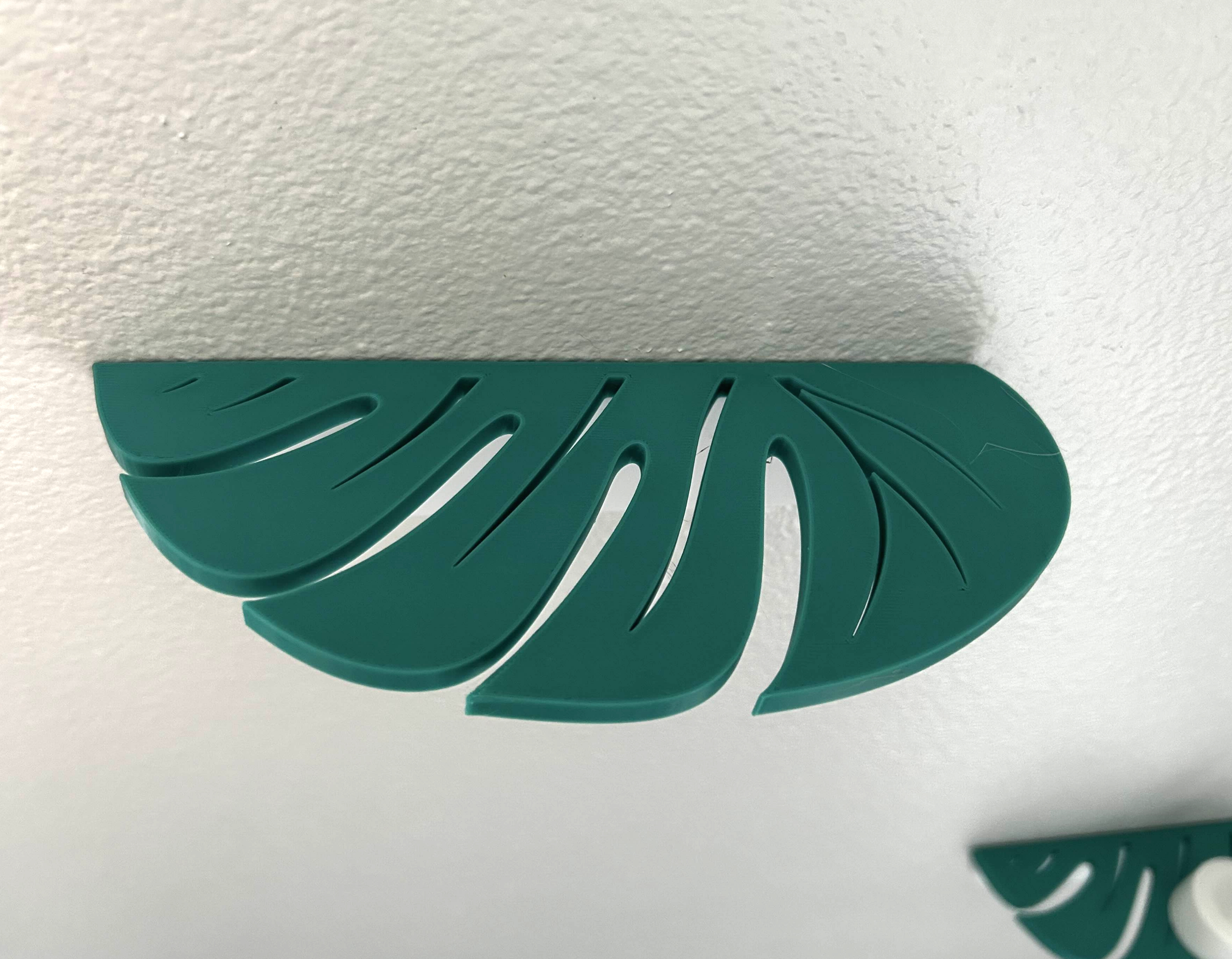 Monstera Leaf Trinket Shelf