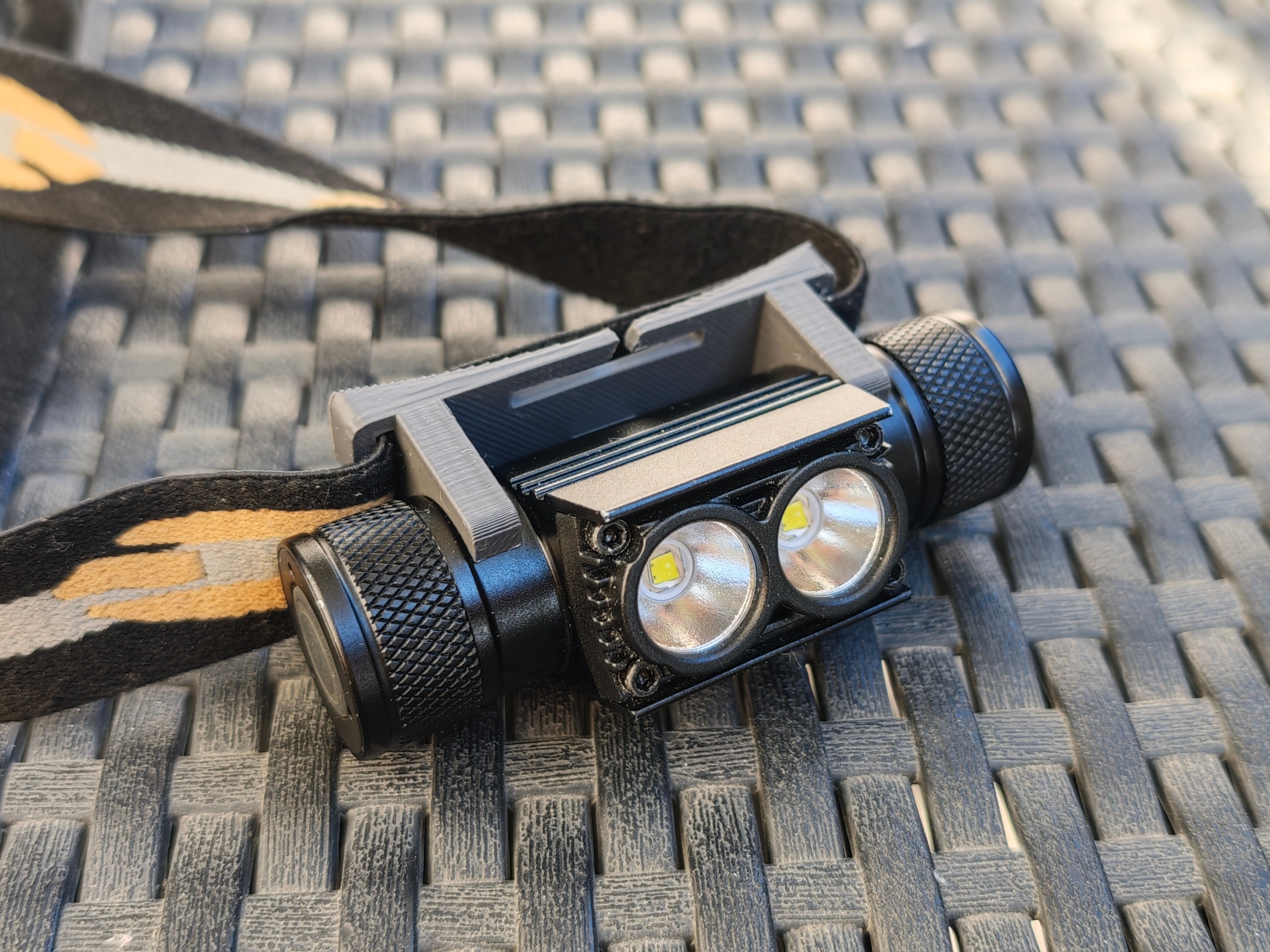 Sofirn H25S headlamp mount
