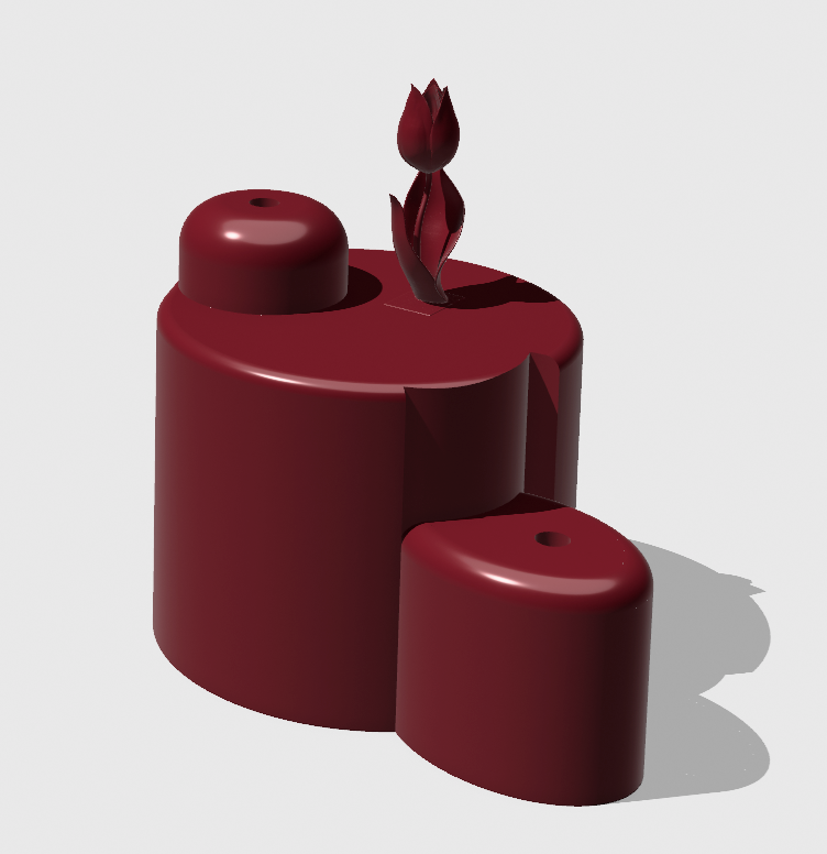 Organic candle holder 2.