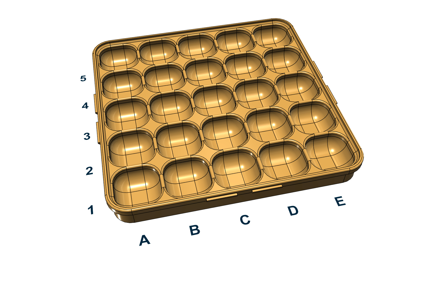 Miniatura 11 do modelo 3D Stackable Small Parts Trays