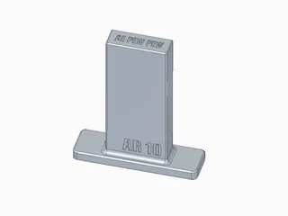 AR10 Mag Vise Bench Block