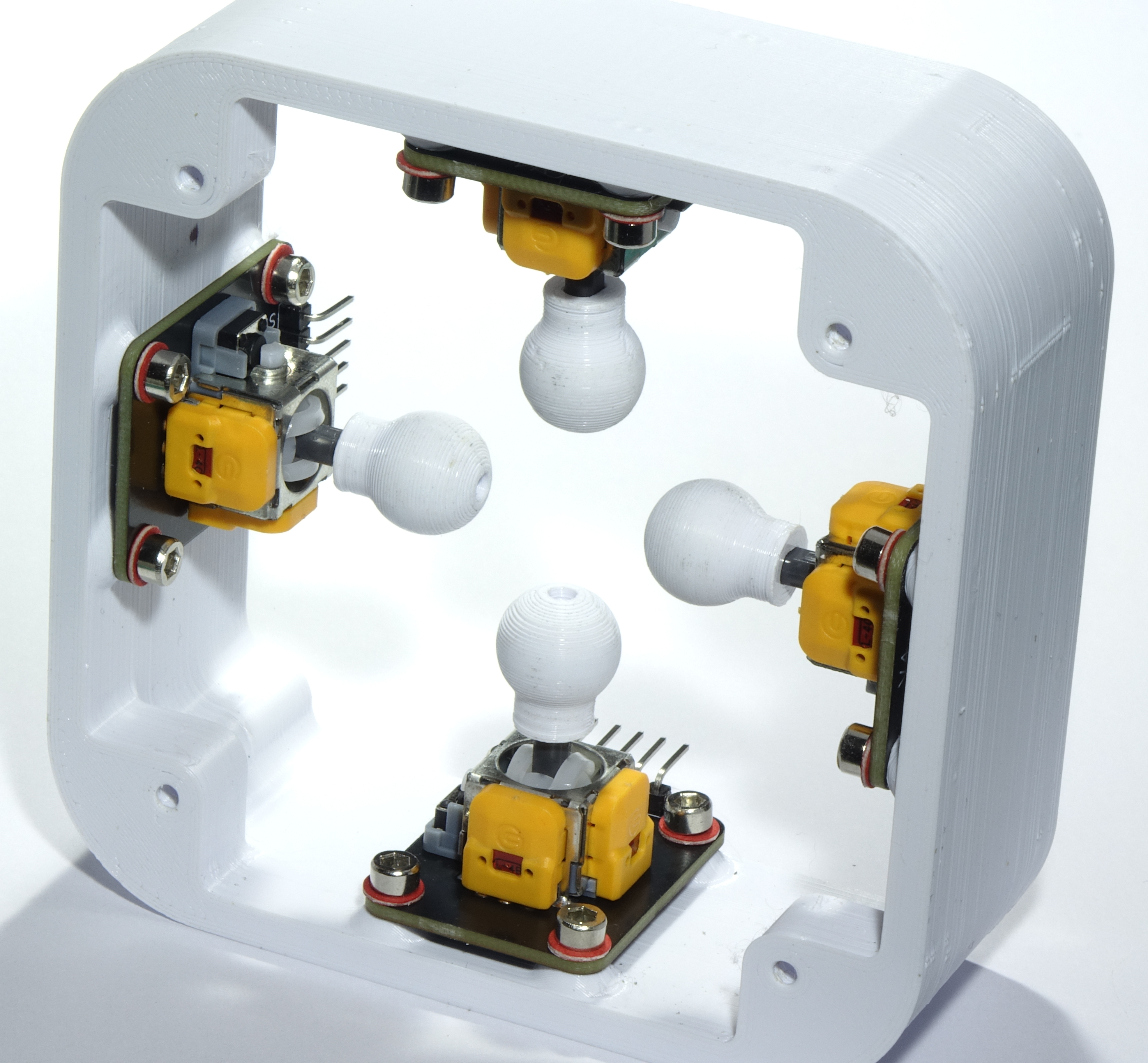 Hall Effect Joysticks For the Space Mouse