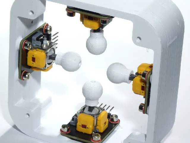 Hall Effect Joysticks For the Space Mouse