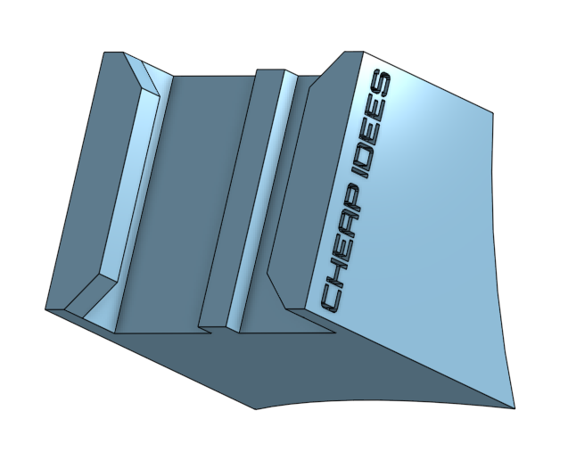 Schubert C3 Action cam mounting bracket