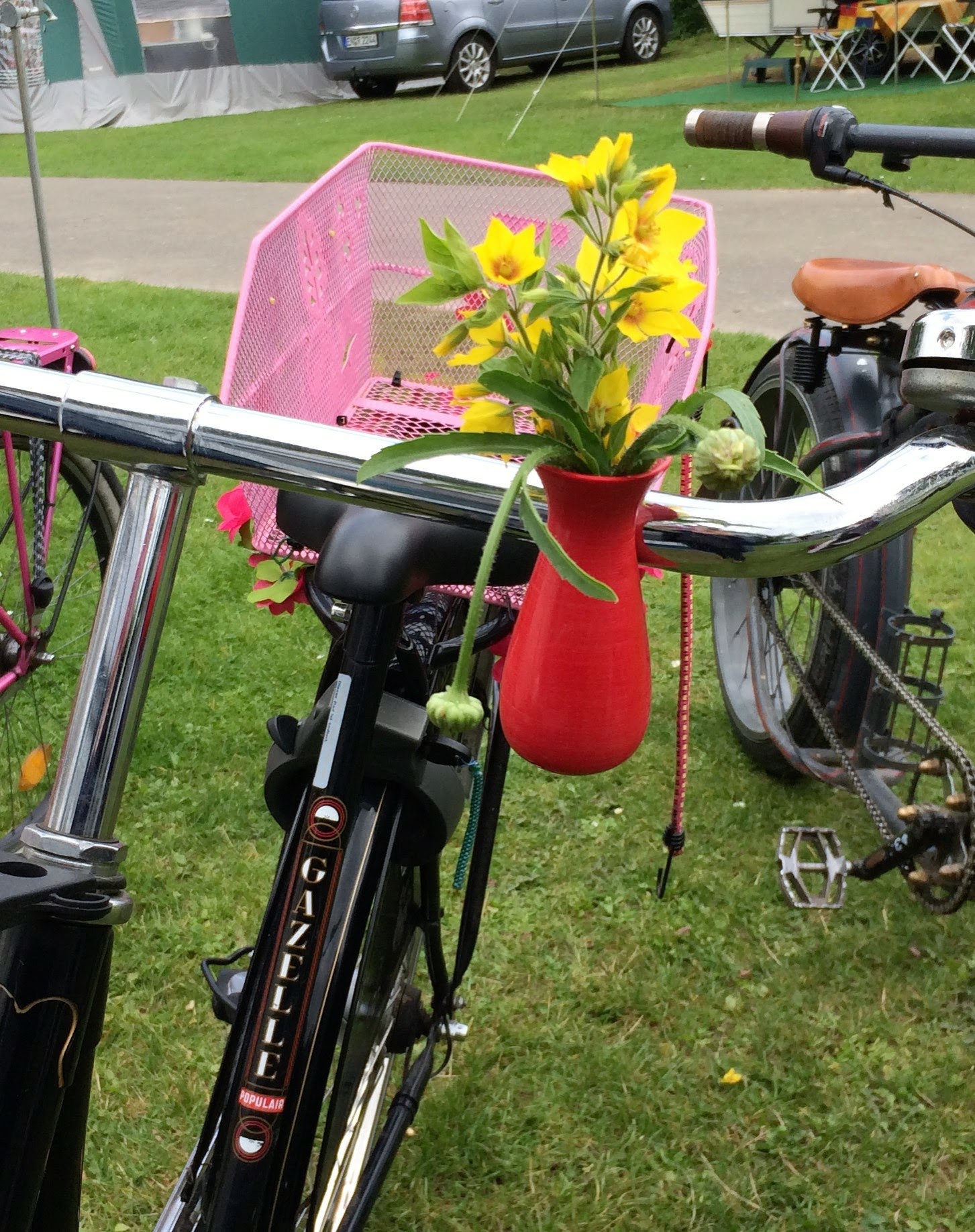 Fietsvaas 02 - Bike vase 02