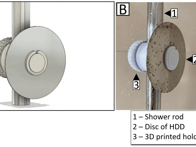 HDD shower mirror