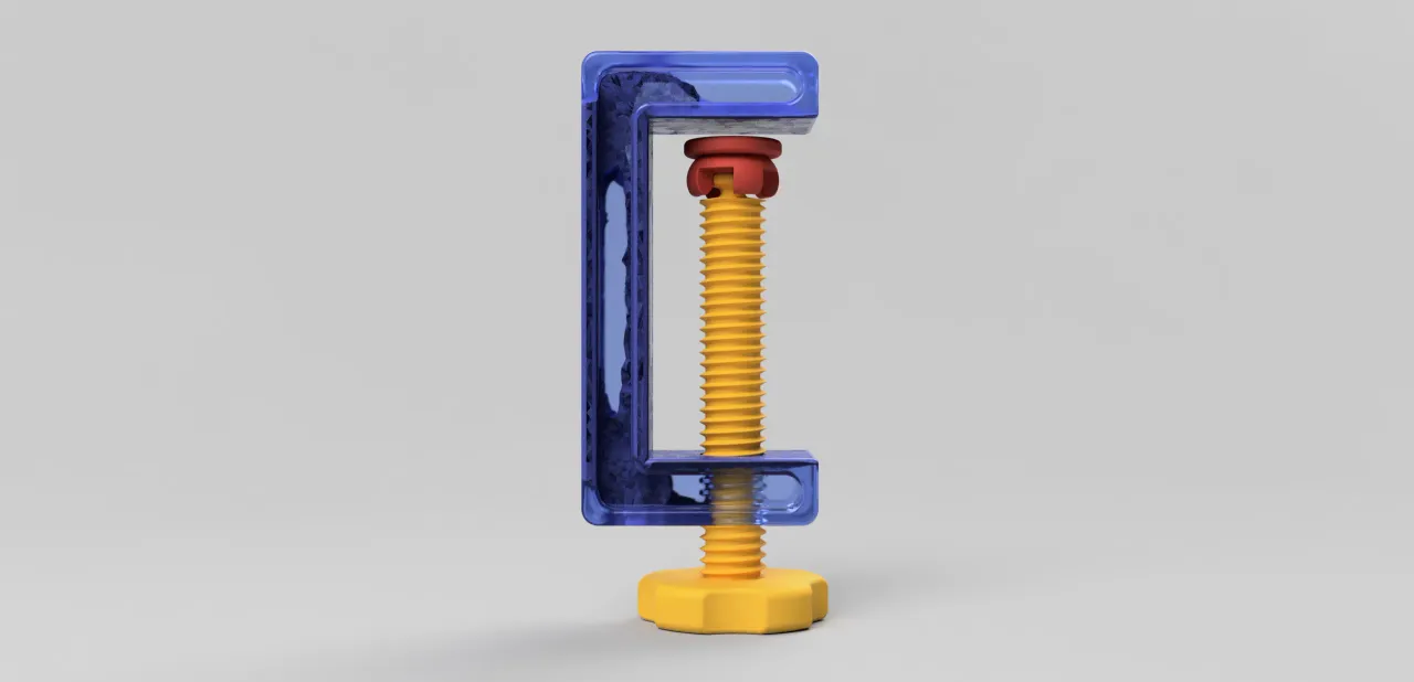 Free STL file Basic Clamp・3D print object to download・Cults