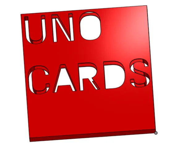 Uno Card Holder