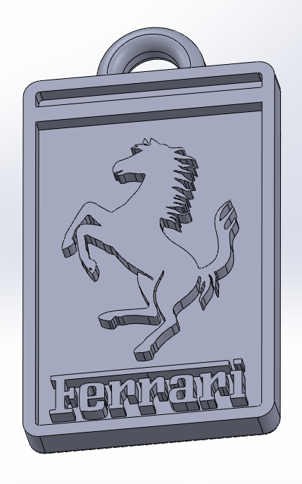 Ferrari keychain