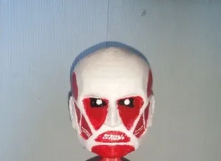 Colossal Titan from Attack on titans Face for Dummy/lucky13