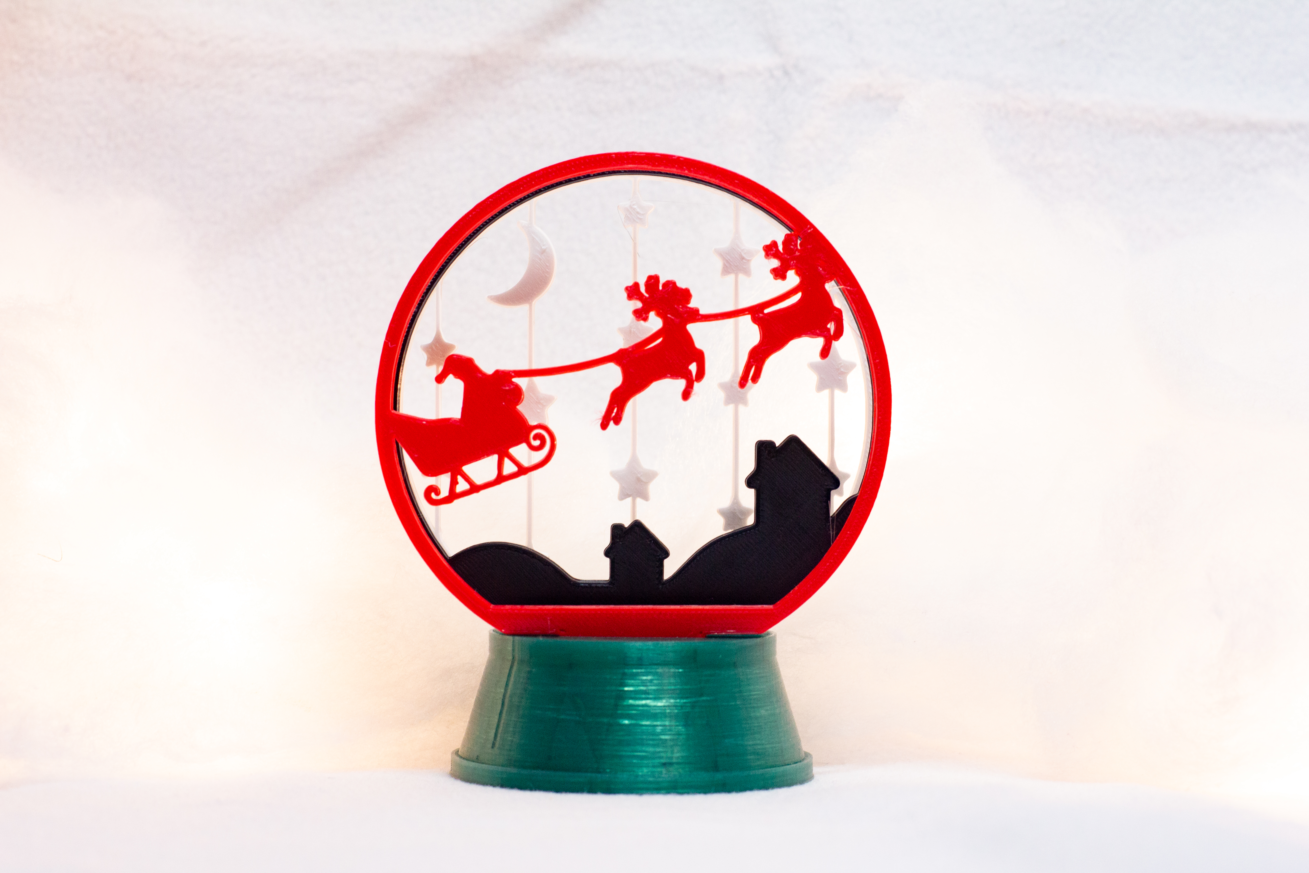 Miniatura 4 do modelo 3D Customizable Snow Globe