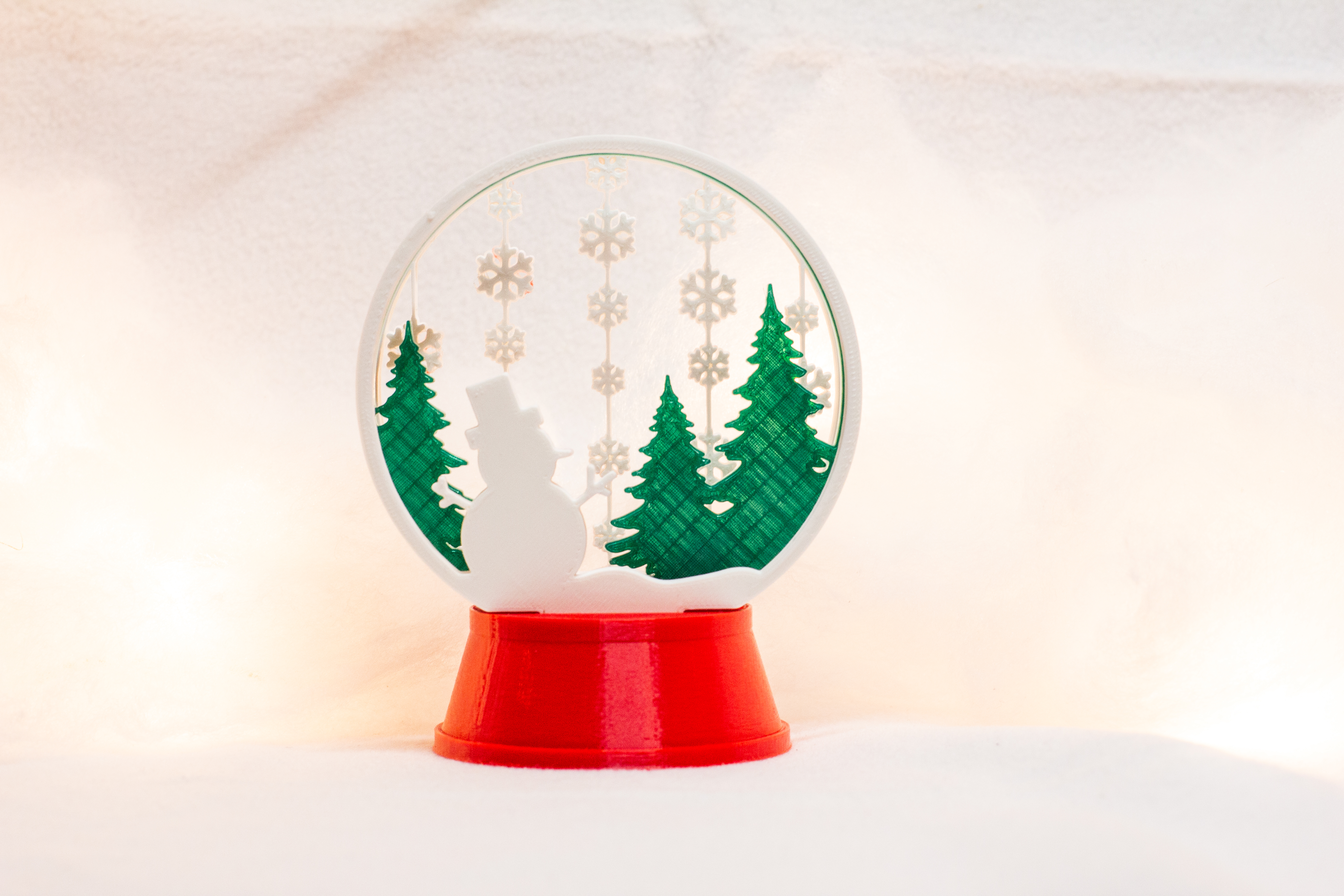 Miniatura 6 do modelo 3D Customizable Snow Globe