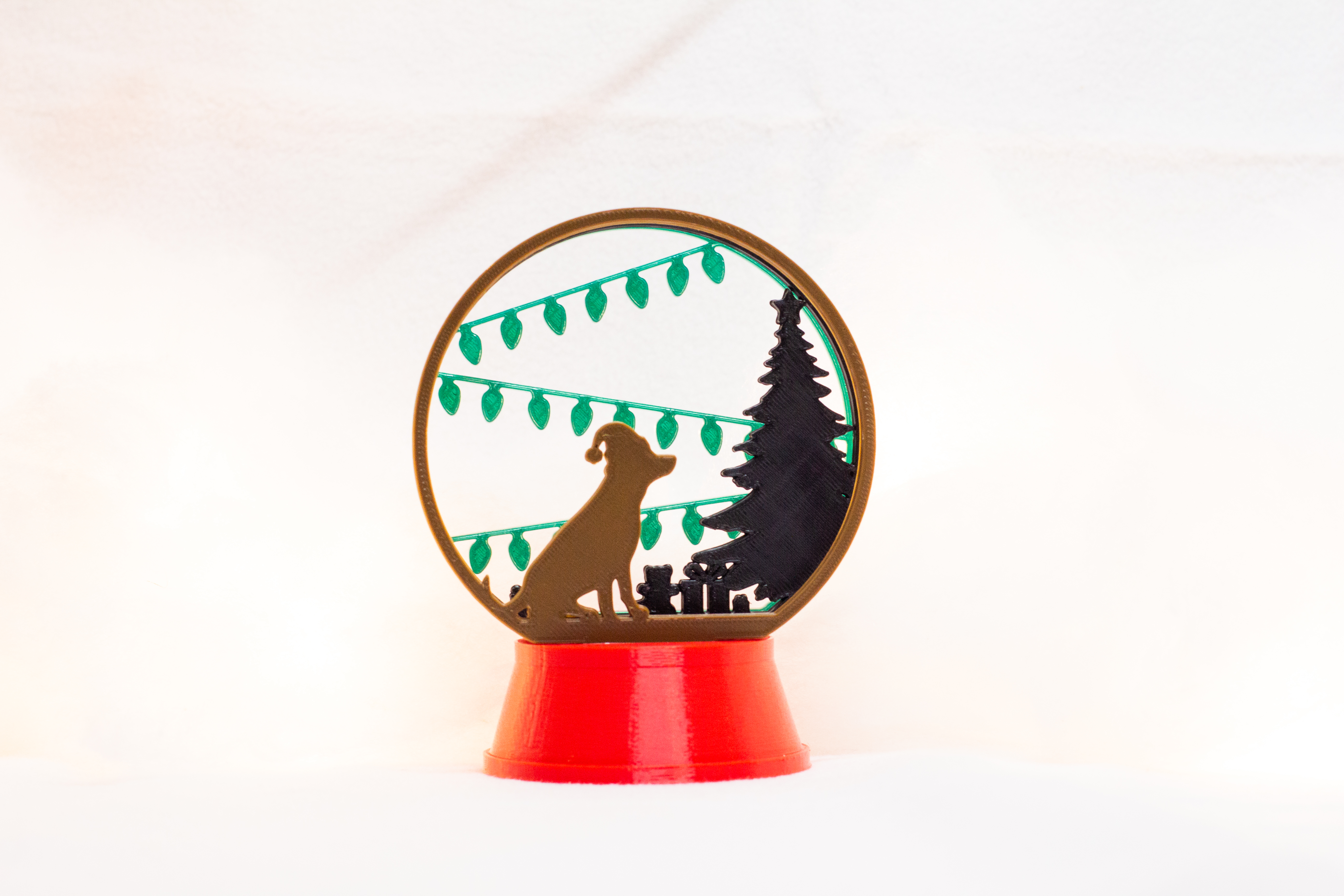 Miniatura 3 do modelo 3D Customizable Snow Globe