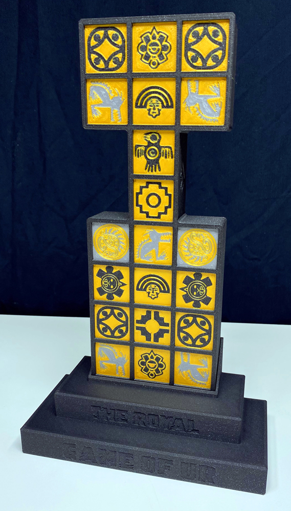 STAND for the Royal GAME OF UR (Ständer für Game Of Ur)