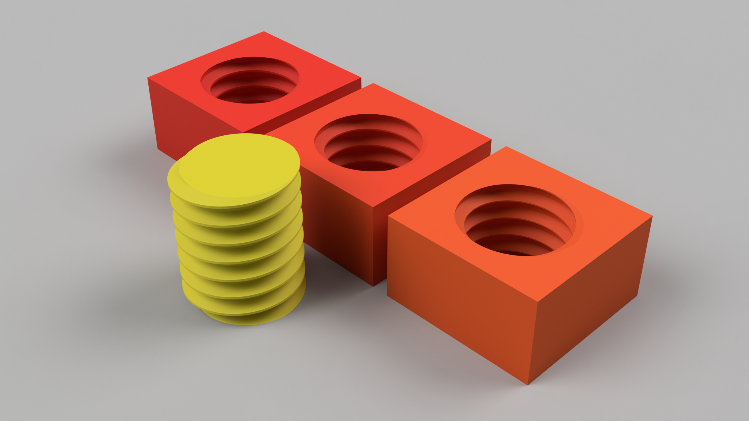 Miniatura 7 do modelo 3D Thread test