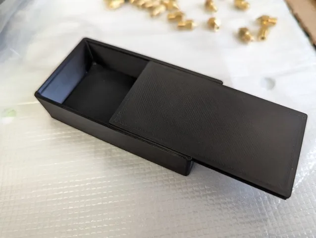 Sliding Lid Box