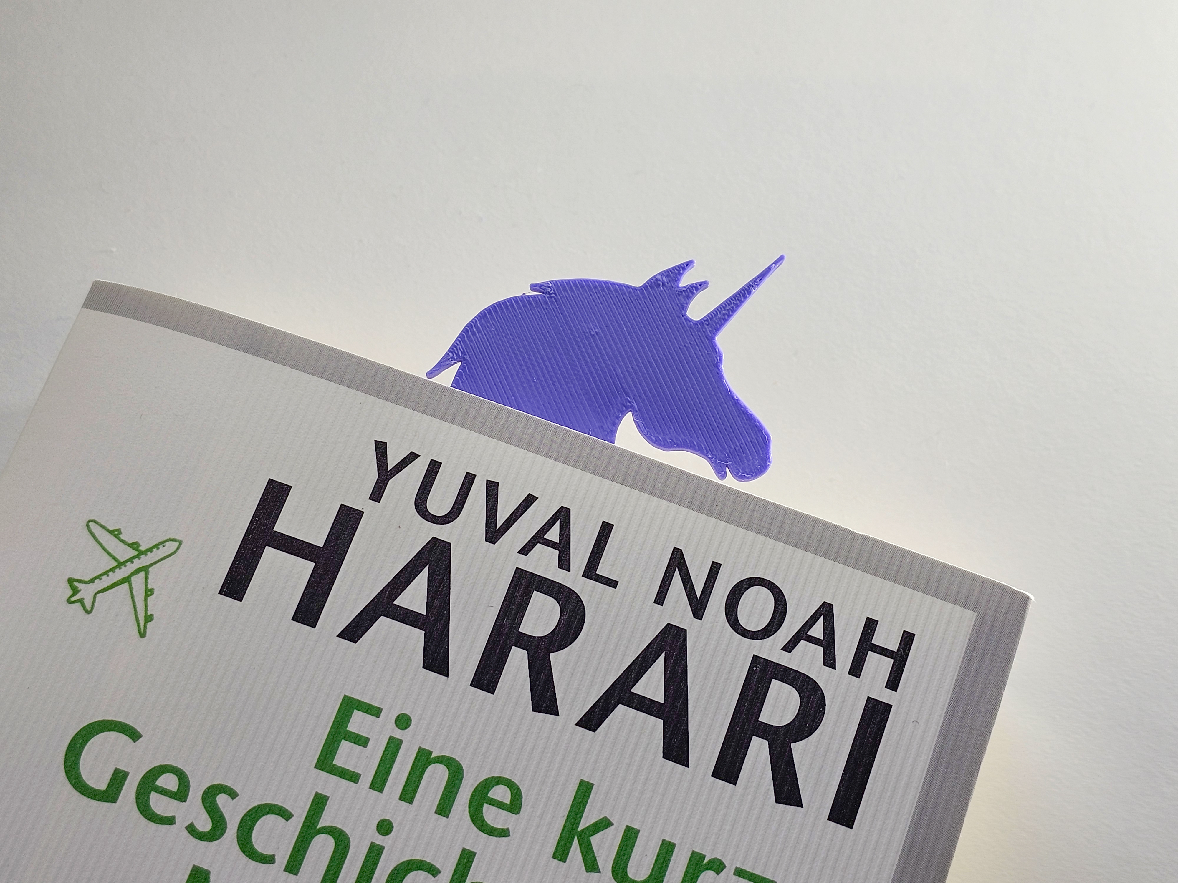 Unicorn - Bookmark for Fantasy Novels