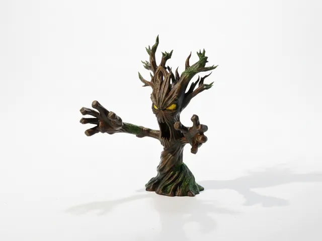 Scary Tree Spooky Halloween Decoration 3D Printable