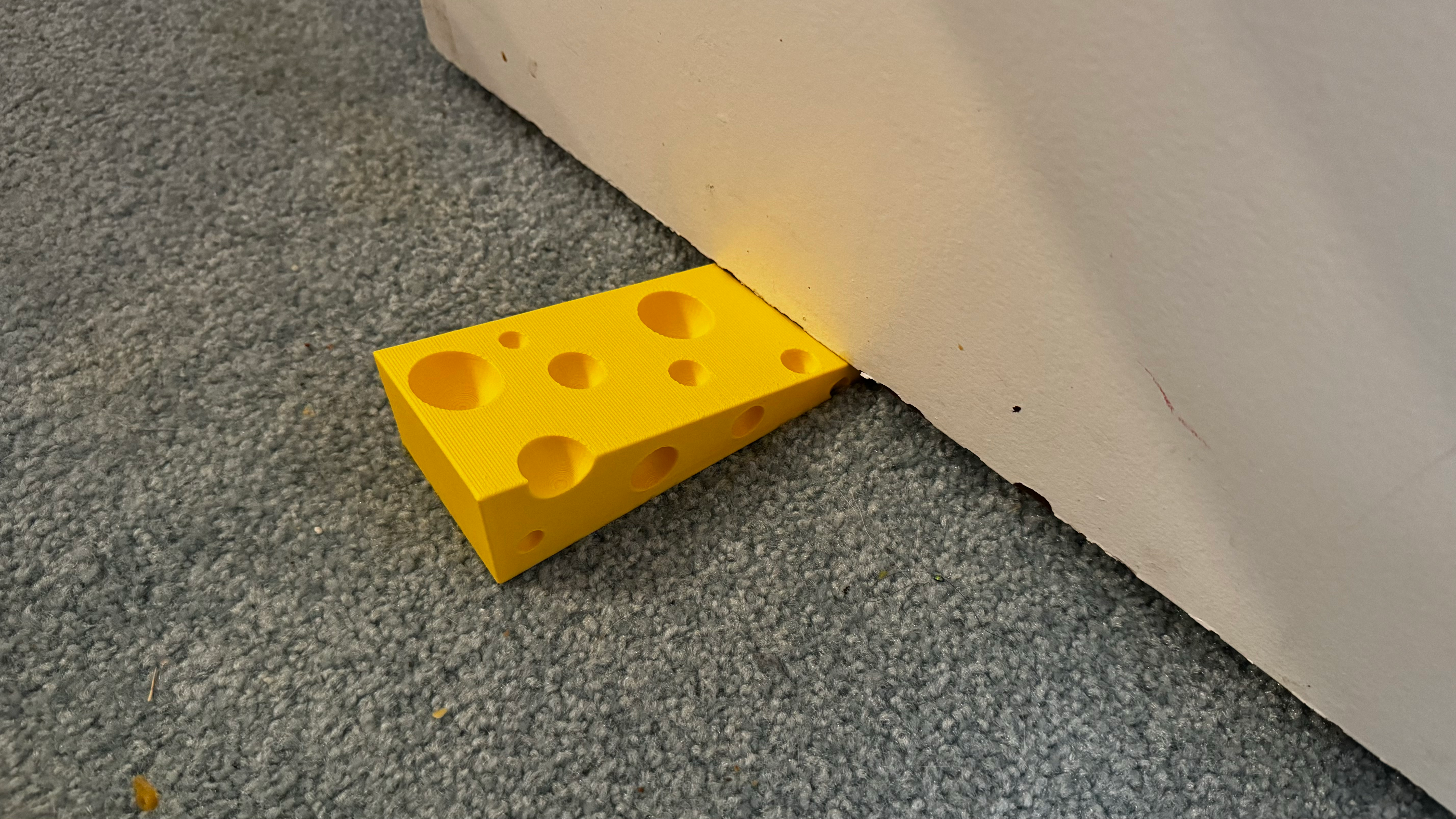 Miniatura 3 do modelo 3D Cheese Doorstop