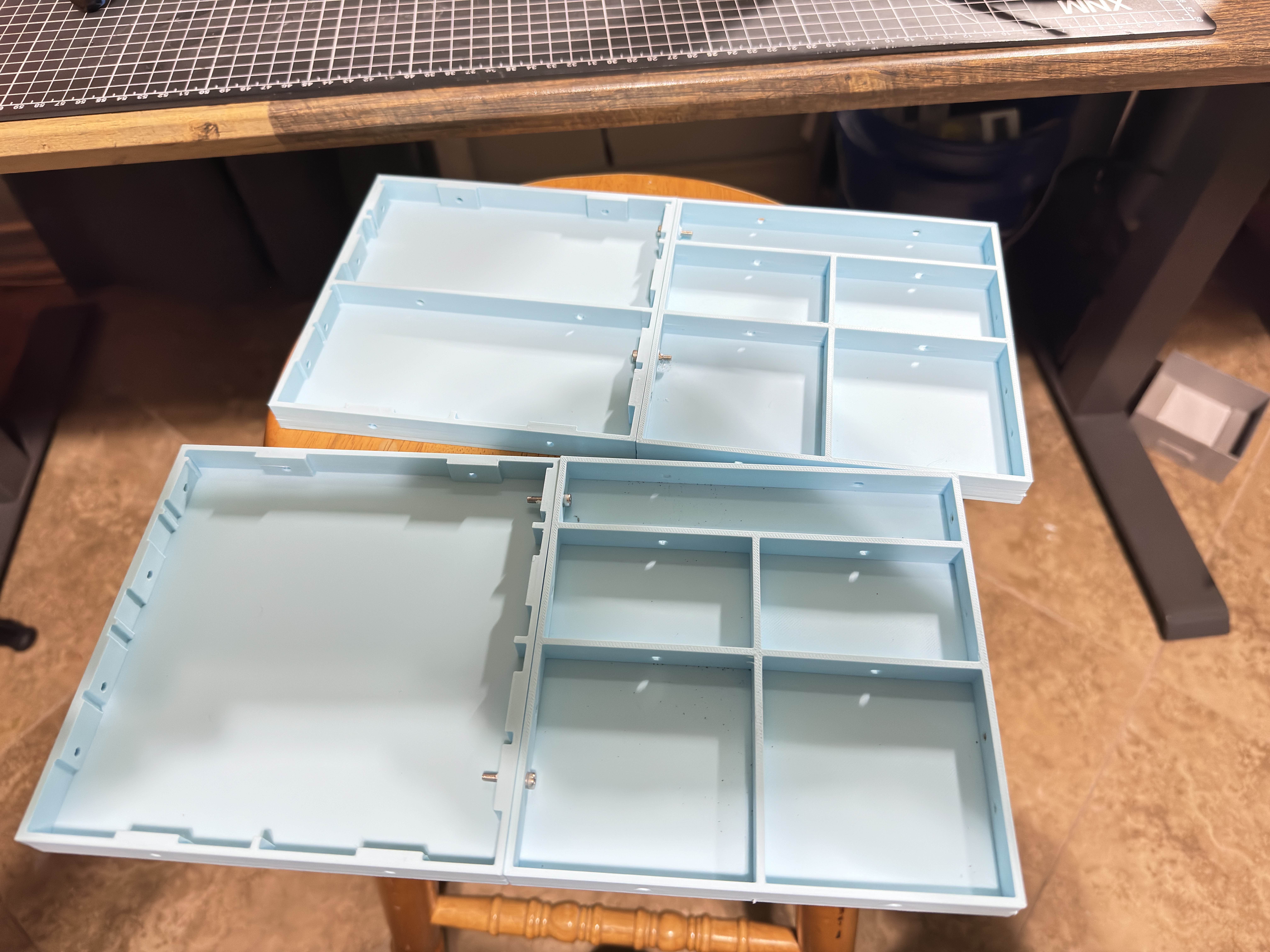 bolt together lego sorting tray