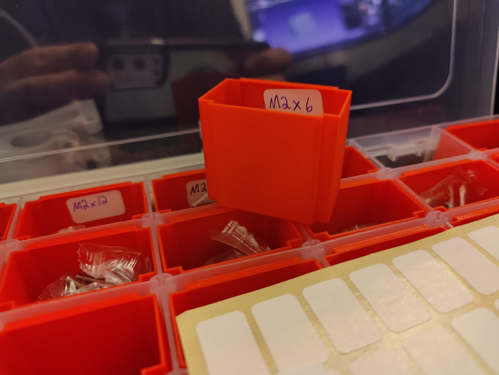 Miniatura 2 do modelo 3D Insert box for organizer tray
