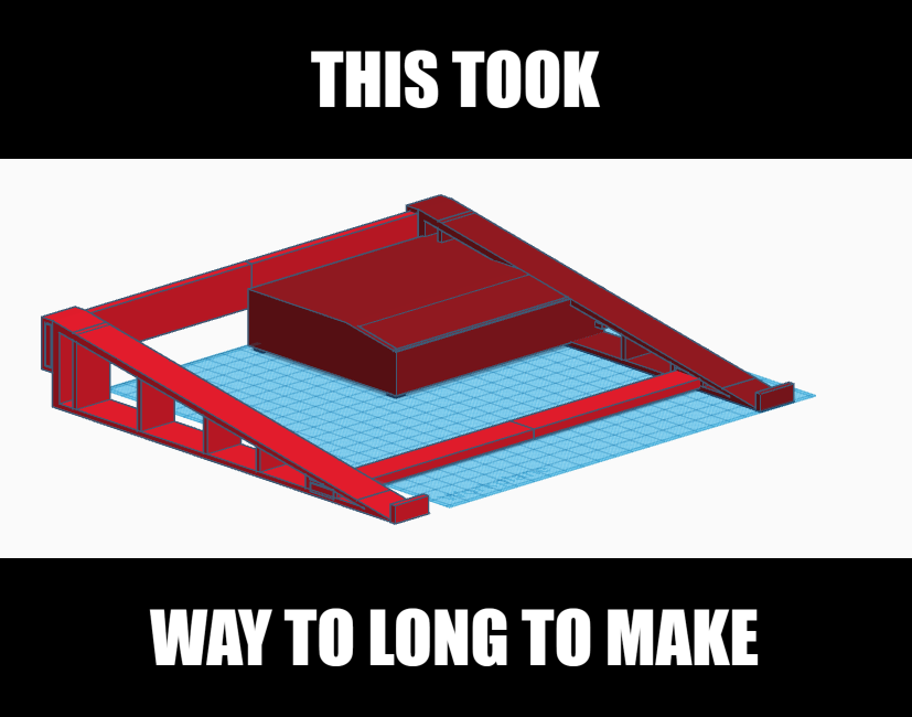 W.I.P Laptop stand with External Hard Drive Holder