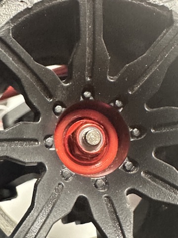 Lipped Washer for RC Car Wheel Nut